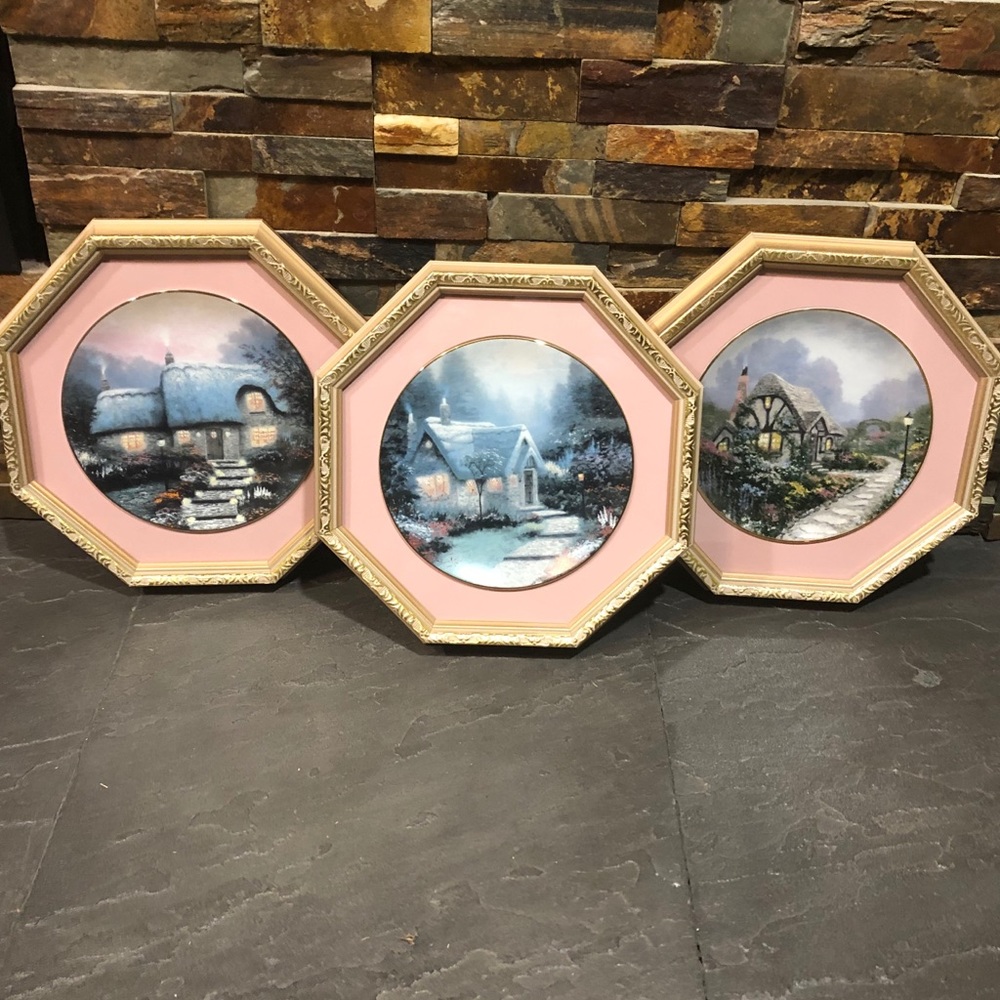 Thomas Kinkade’s Yuletide Memories ~ Knowles Plates